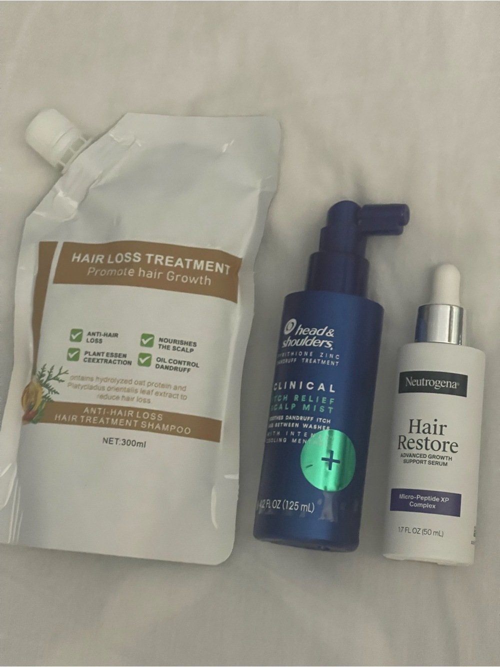 3 pc Hair loss Restore, health & growth bundle – Hair Growth Support